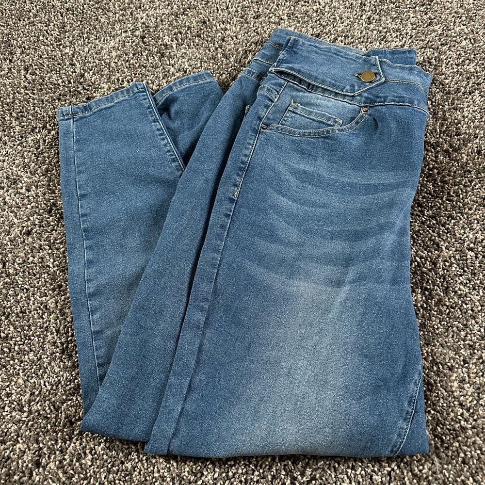 SHEIN High Rise Skinny Jeans